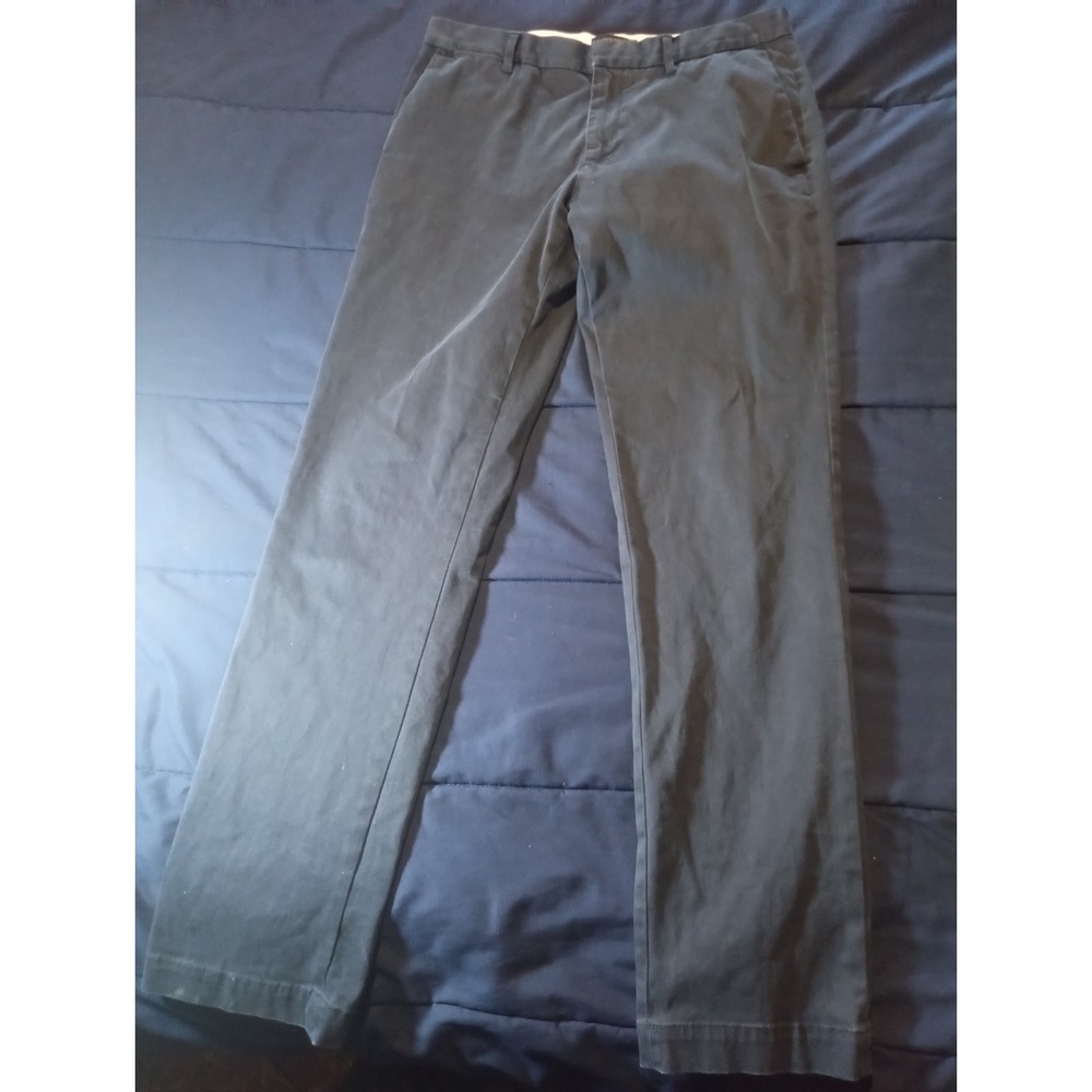 Banana Republic Aiden Chino Slim Straight Leg Pants Blue Size 33 X 34 33X34